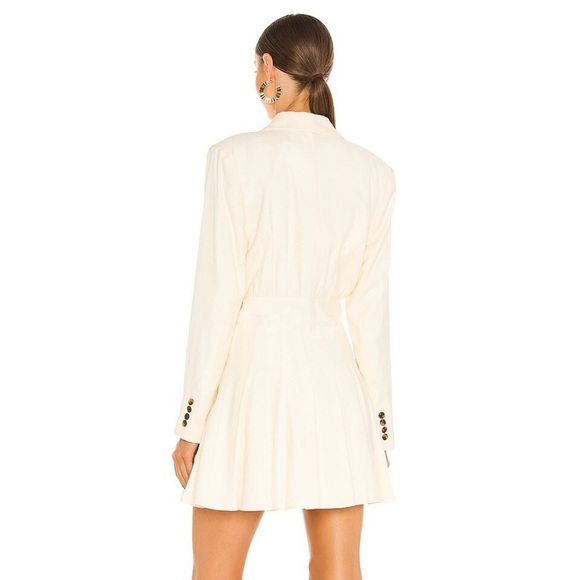 Revolve Danielle Bernstein WEWOREWHAT tennis blazer dress - Picture 2 of 3
